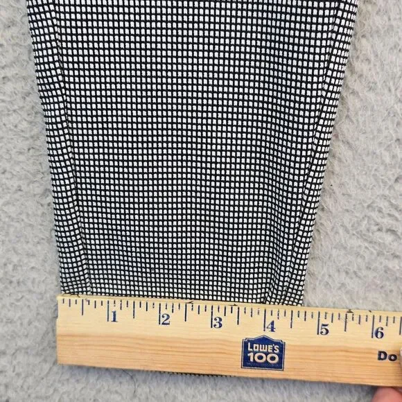 Elle Dress Pants Womens XS Long Skinny Pull On Mid Rise Work Preppy Academia - Picture 14 of 15